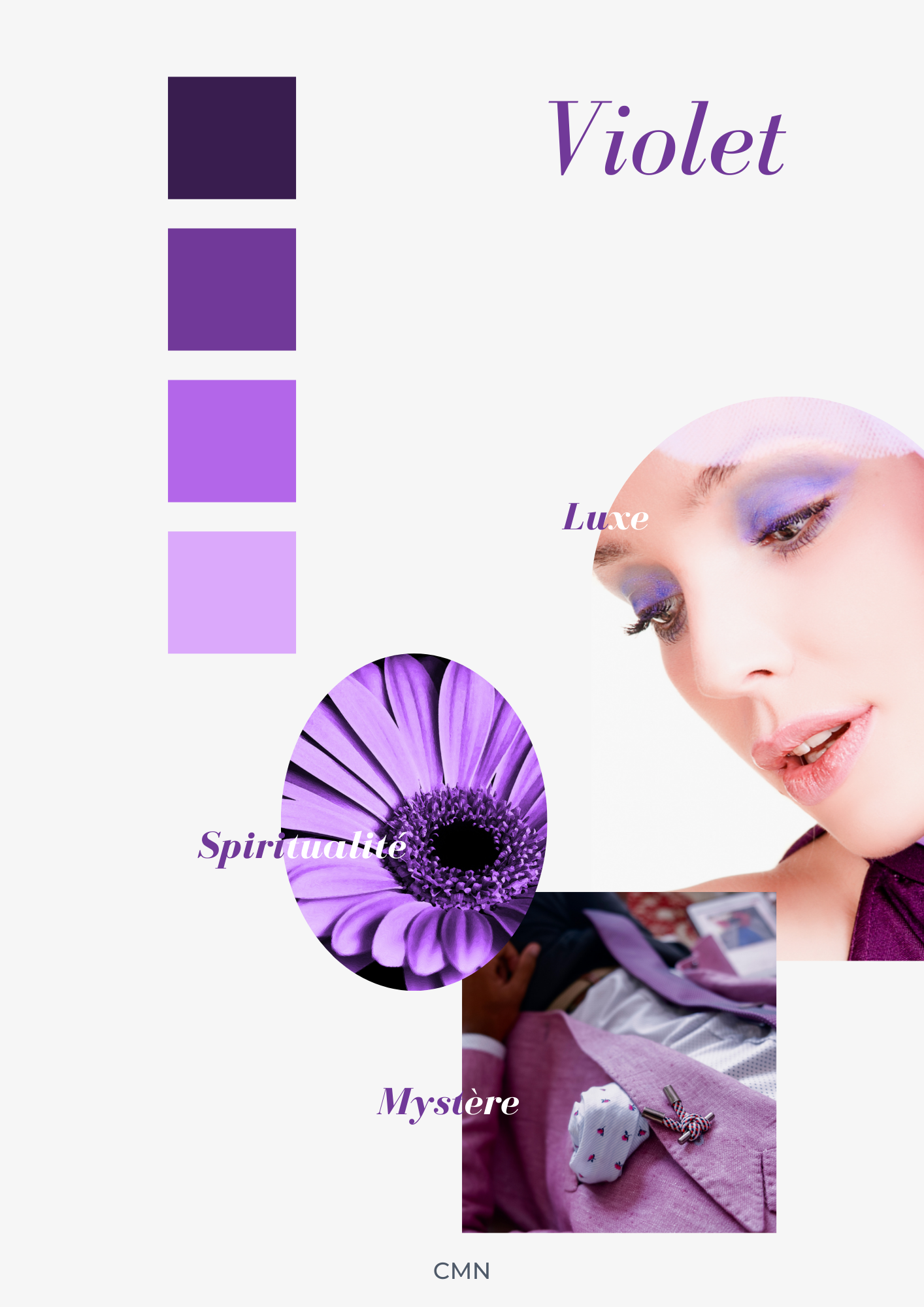 Violet Identité visuelle